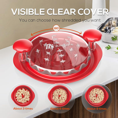 AveFare 11 Inch Large Chicken Shredder Tool Twist - Meat Shredder Twist