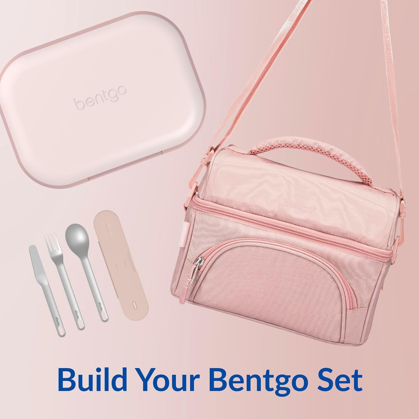 Bentgo Chill Max Leak-Proof XL Lunch Box - Included Ice Pack Keeps Food Cold; 5-Cup Capacity for Adults & Ages 8+, 3 or 4 Compartment Bento Box, BPA-Free, Dishwasher Safe (Bone & Glacier Blue)