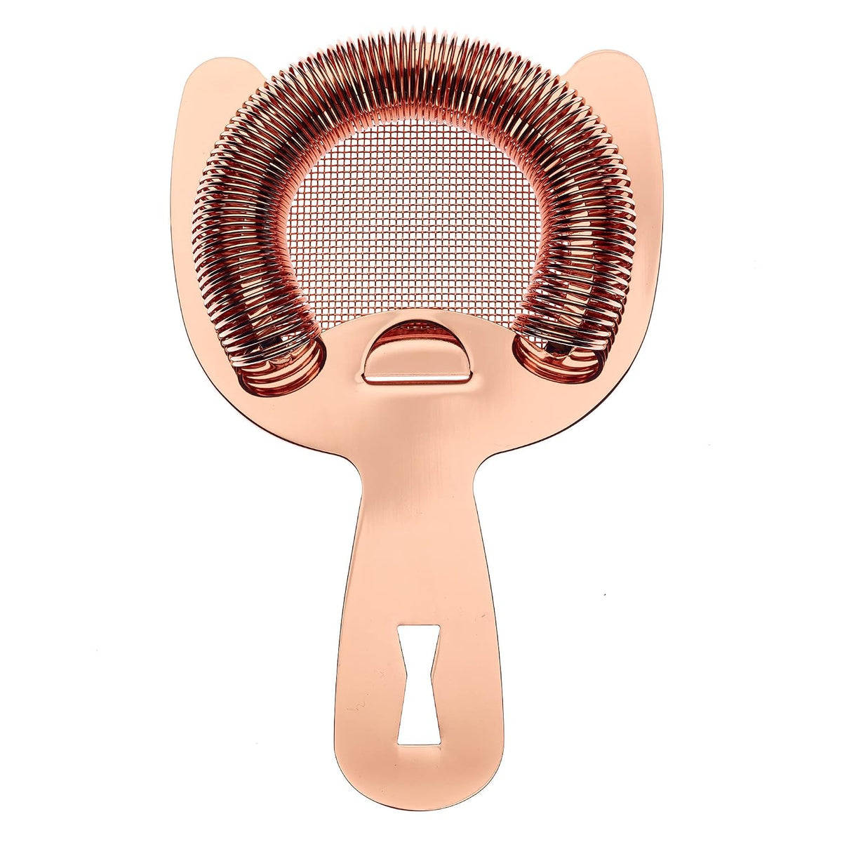 Barfly Fine Mesh Spring Strainer, Black