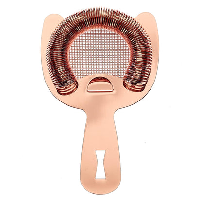 Barfly Fine Mesh Spring Strainer, Black