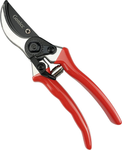 gonicc 8" Professional Premium Bypass Titanium Pruning Shears(GPPS-1003)