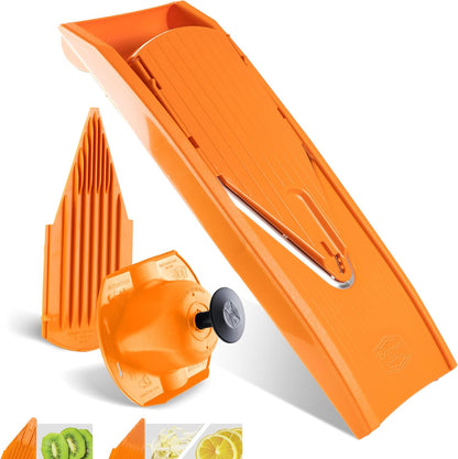 BORNER V Mandoline Slicer Kitchen V1 ClassicLine Starter Set | Vegetable Grater Börner - Quality Made in Germany, Color:White