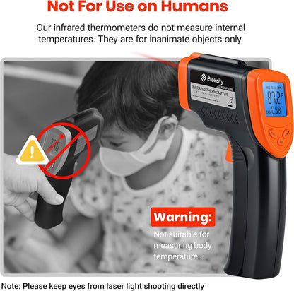 Etekcity Infrared Thermometer Laser Temperature Gun, -58°F~1130°F