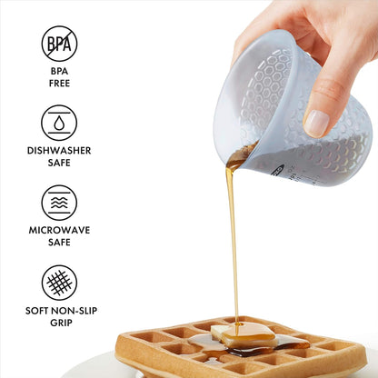 OXO Good Grips 3 Piece Squeeze & Pour Silicone Measuring Cup Set