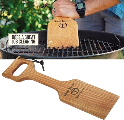 Great Scrape - Shovel - The Ultimate BBQ Cleaning Tool & Wood Grill Scraper