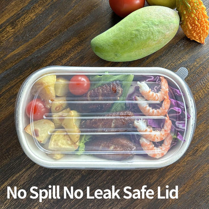 32 oz Disposable Meal Prep Containers with Lids 50 Pack