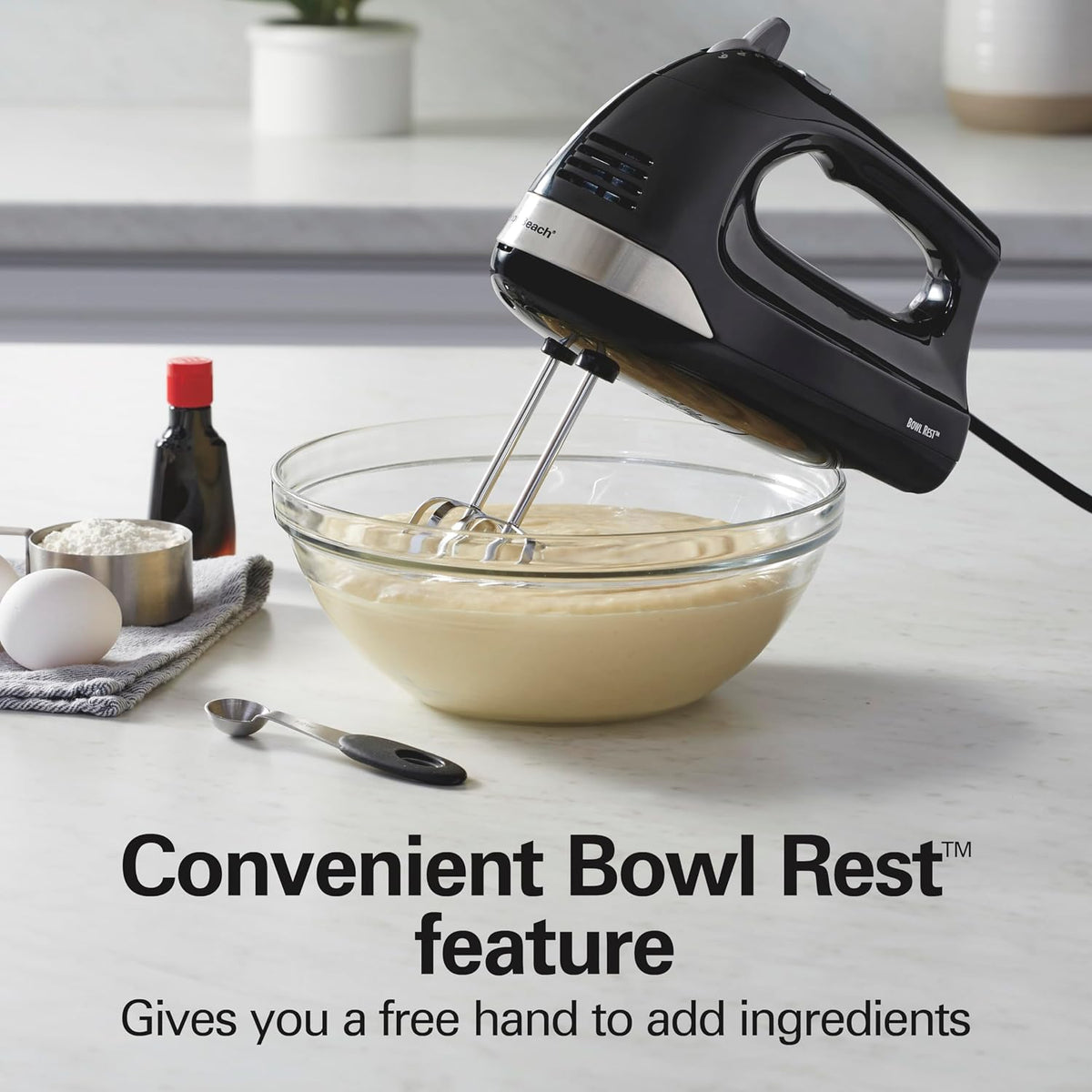 Hamilton Beach 6-Speed Electric Hand Mixer With Easy Clean Beaters