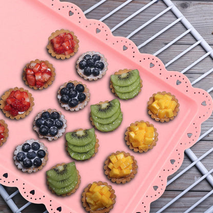 Food Tray, 12 Pack Serving Tray Serving Platter Cookies Dessert Plates,Disposable Plastic Serving Trays Rectangle Dessert Trays for Party, Wedding, Restaurant, 14.4" X 9.3" (White)