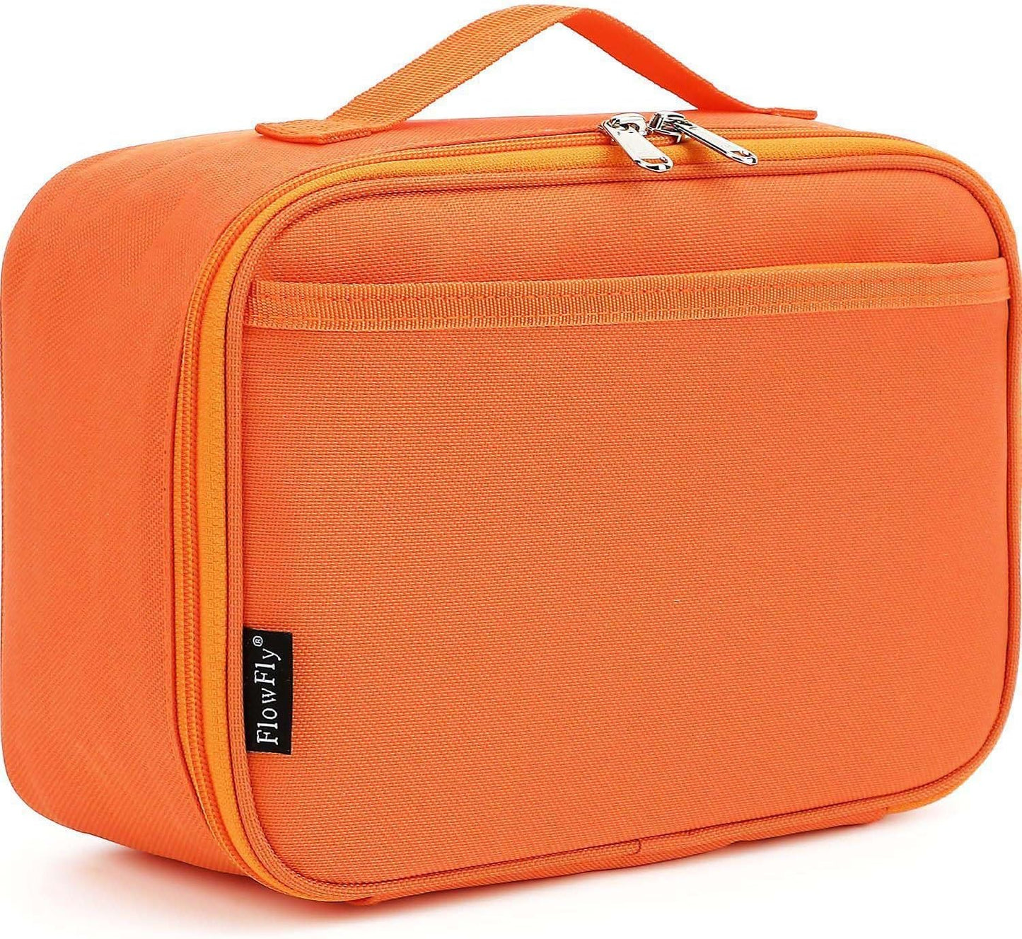 FlowFly Kids Lunch box Insulated Soft Bag Mini Cooler Back to School Thermal Meal Tote Kit for Girls, Boys, Astronaut - Colors B