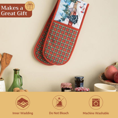 Maison d' Hermine Pot Holders 100% Cotton Potholders (8" x 8") - Colors A
