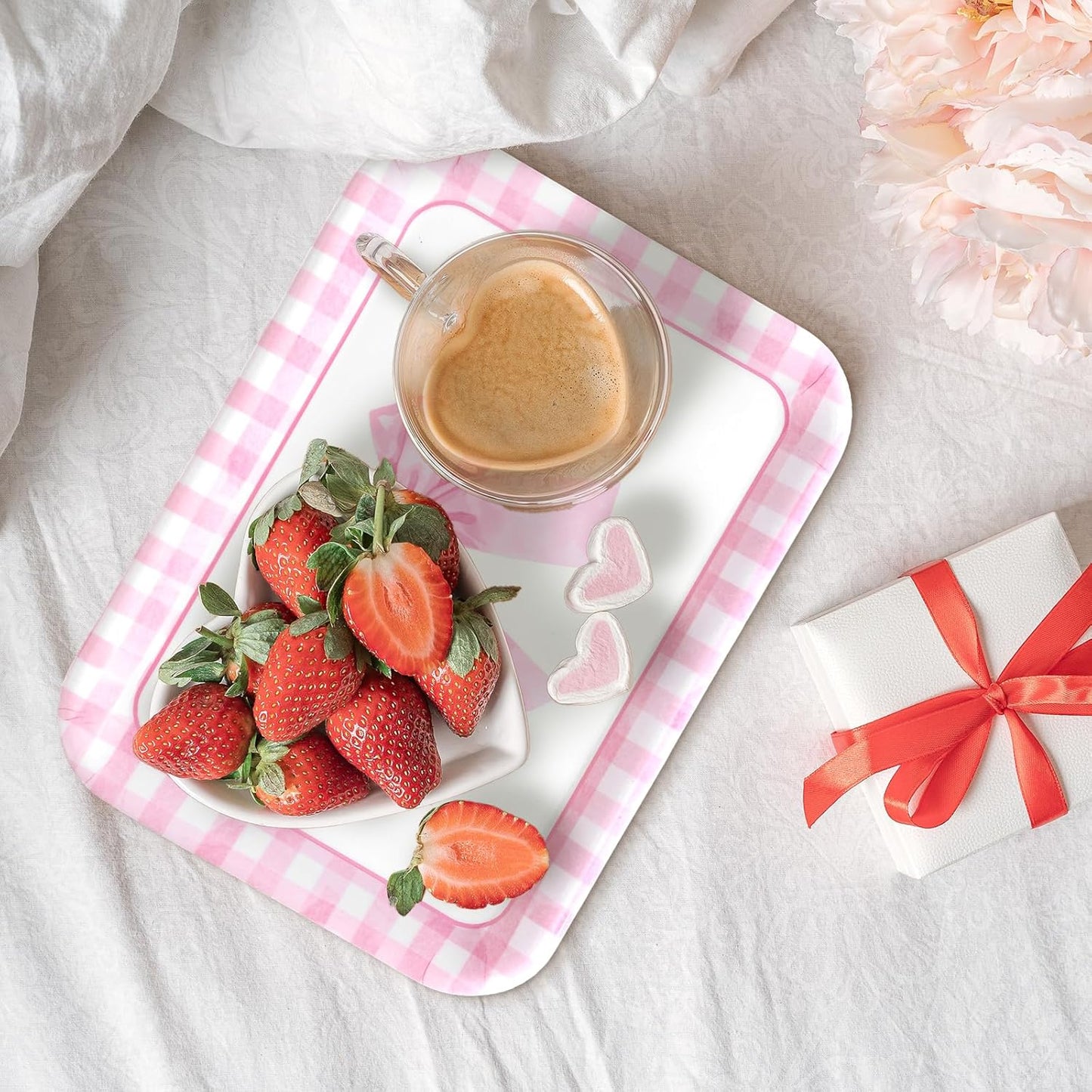 JarThenaAMCS 3Pcs Graduation Serving Trays 13 x 10 Inch Bachelor' s Hat Diploma Glitter Reusable Melamine Platter Congrats 2026 Grad Serving Dishes for Graduate Party Sharing Snacks Fruit Dessert