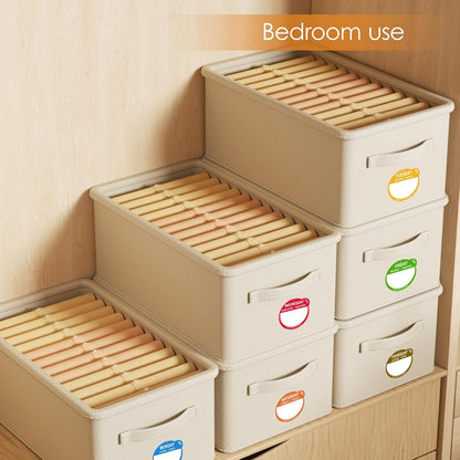 1000 Pcs Removable Freezer Labels for Food Containers 1 x 3, Risepekt Waterproof Food Storage Labels for Containers, Oil Resistant No-Residue Easy Clean for Kitchen Restaurants Grocery Stores Markets