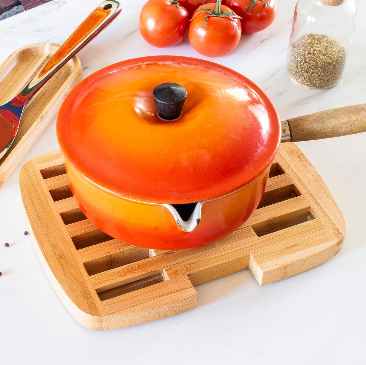 Totally Bamboo Expandable Bamboo Trivet