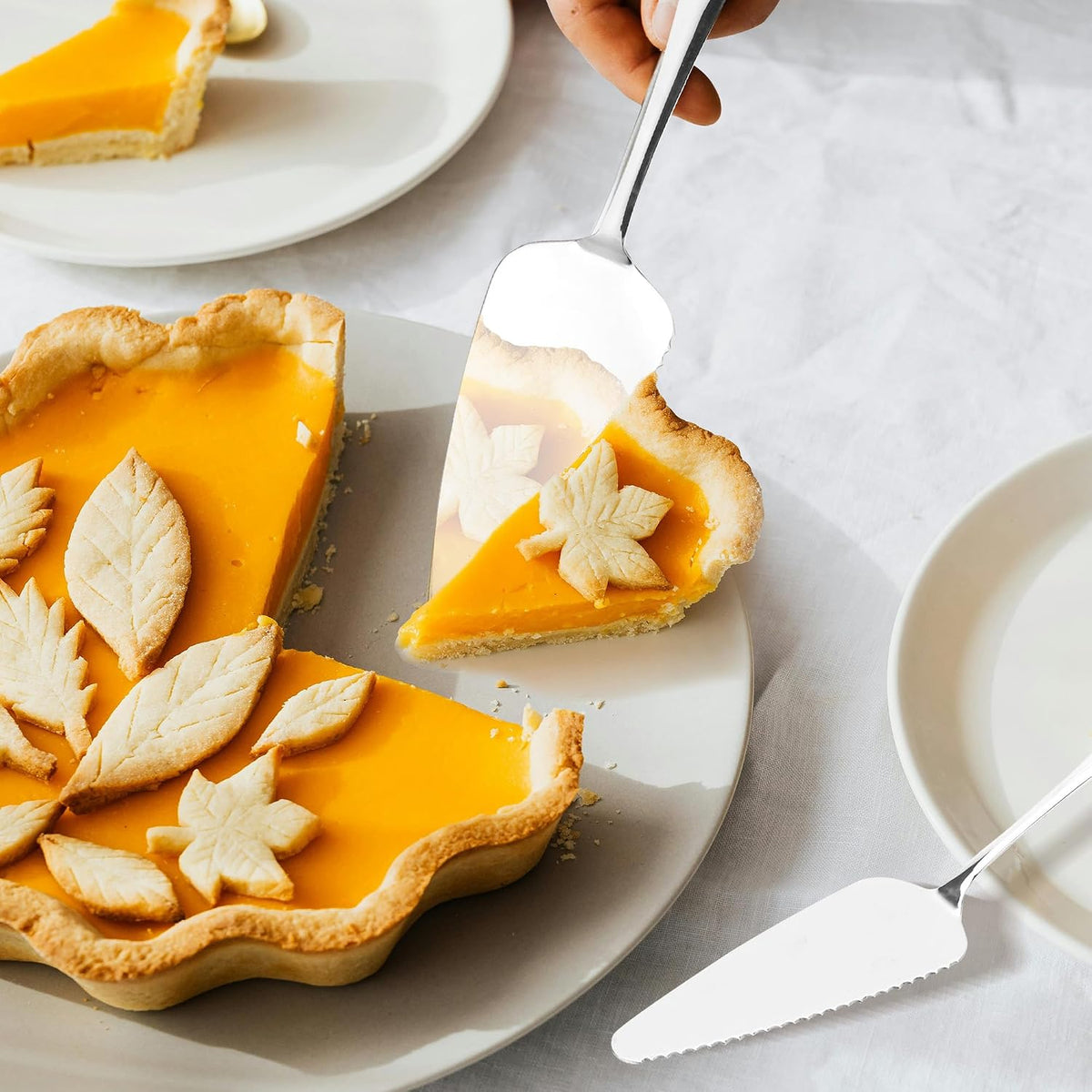 20 Pcs Stainless Steel Pie Server Cake Servers