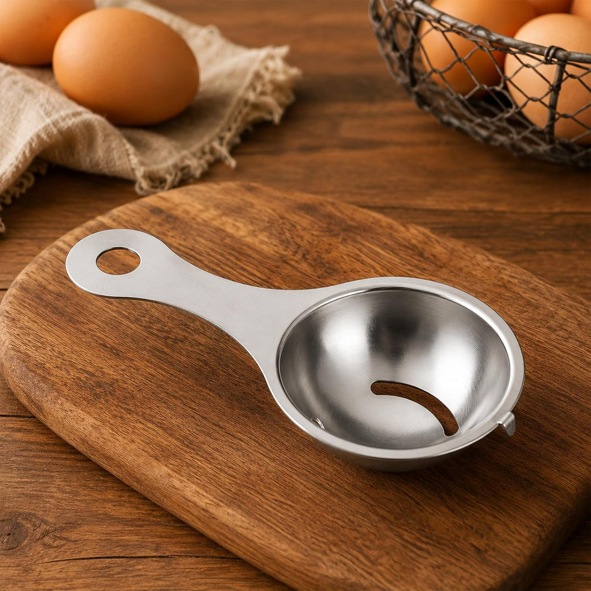 Egg Separator for Raw Eggs, Egg Yolk White Filter Food Grade Egg Divider