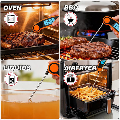 Oven Thermometer 2.75-Inch Dual Scale, 50-300°C/100-600°F, NSF 2‑Pack