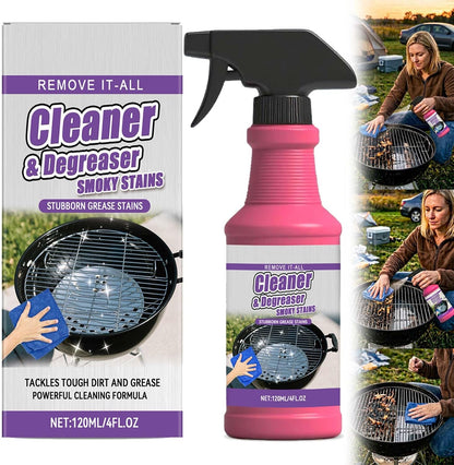 Fast-Acting Heavy-Duty Grill Degreaser Spray, Heavy-Duty BBQ grill Degreaser Spray