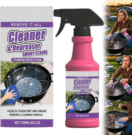 Fast-Acting Heavy-Duty Grill Degreaser Spray, Heavy-Duty BBQ grill Degreaser Spray