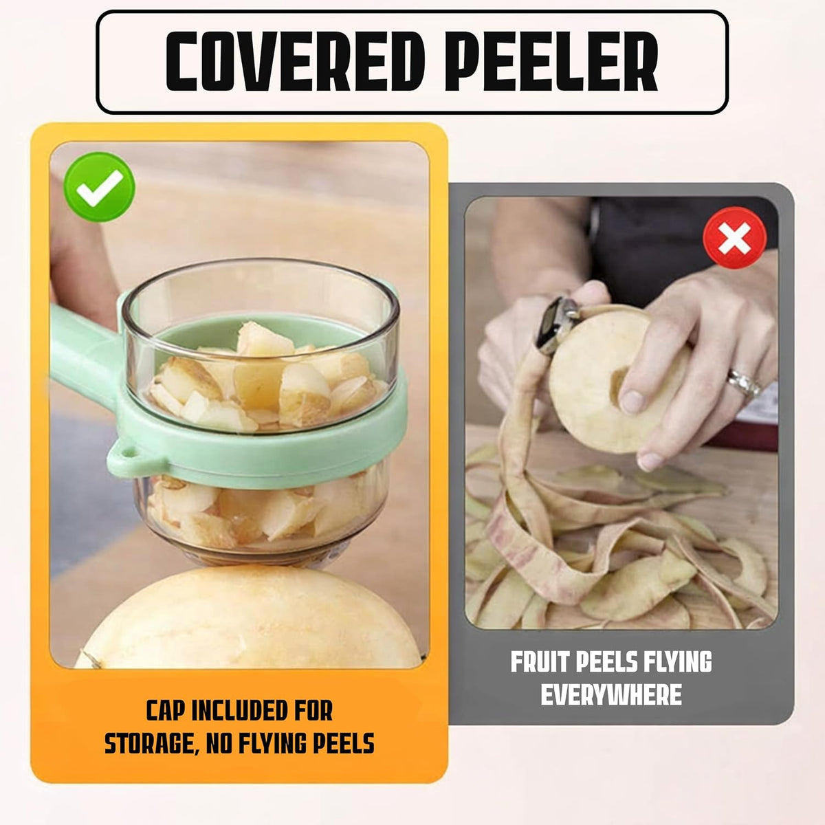 Julienne Peeler Vegetable Peeler - Potato Cabbage Fruit Cucumber Carrot Peeler and Julienne Shredder tool for Kitchen - Multi-Function Stainless Steel Peeler Slicer Knife Julienne Set 3 In 1