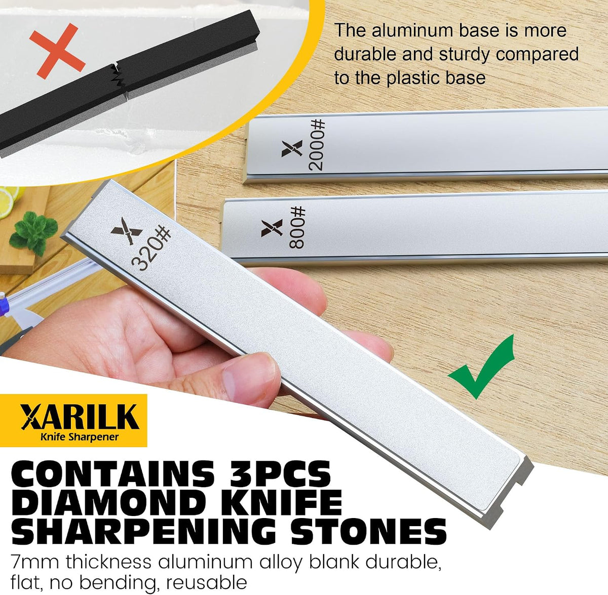 Foldable Knife Sharpening System, Portable Design