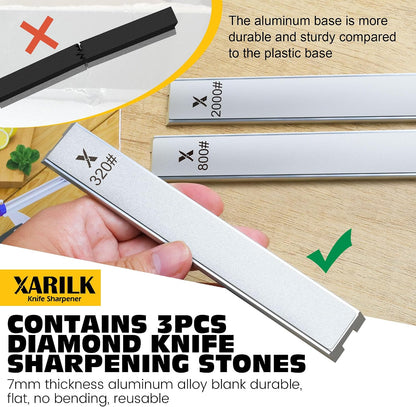 Foldable Knife Sharpening System, Portable Design