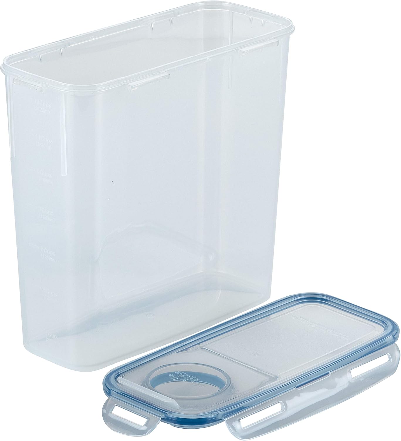 LOCK & LOCK LocknLock Easy Essentials Food Storage with Flip Lid/Airtight container, BPA Free, 10.1-Cup, Clear