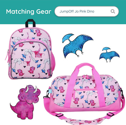 Wildkin Kids Insulated Lunch Box, Keeps Food Hot or Cold, BPA-Free with Mesh Pockets & Easy-Clean Lining – Ideal for School, Travel & Daycare – Holographic