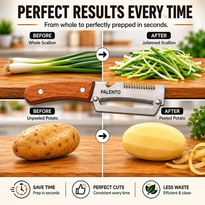 3-in-1 Vegetable Peeler, Julienne Peeler & Bottle Opener