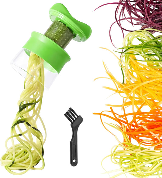 Vegetable Spiralizer Grater,Zucchini Spiralizer Noodle Maker w/Small Brush