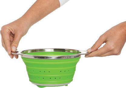 HIC Kitchen Rinse and Drain Colander Bowl, BPA Free