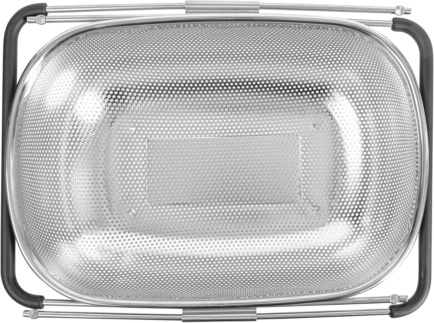 Restaurantware 6 qt Stainless Steel Over The Sink Colander