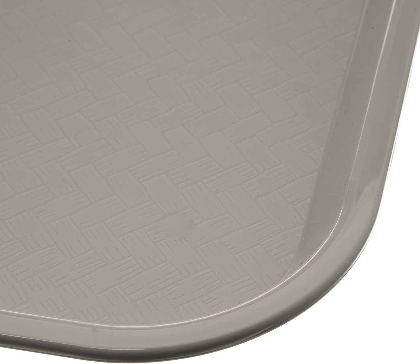 Carlisle FoodService Products Café Cafeteria Tray, Fast Food Tray for Restaurant or Commercial Use, 14" x 18", 1 Count, Black