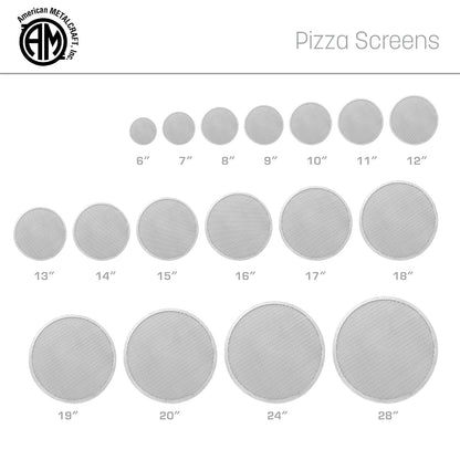 American Metalcraft 18731 Rectangular Aluminum Pizza Baking Screen, 11" L x 16" W