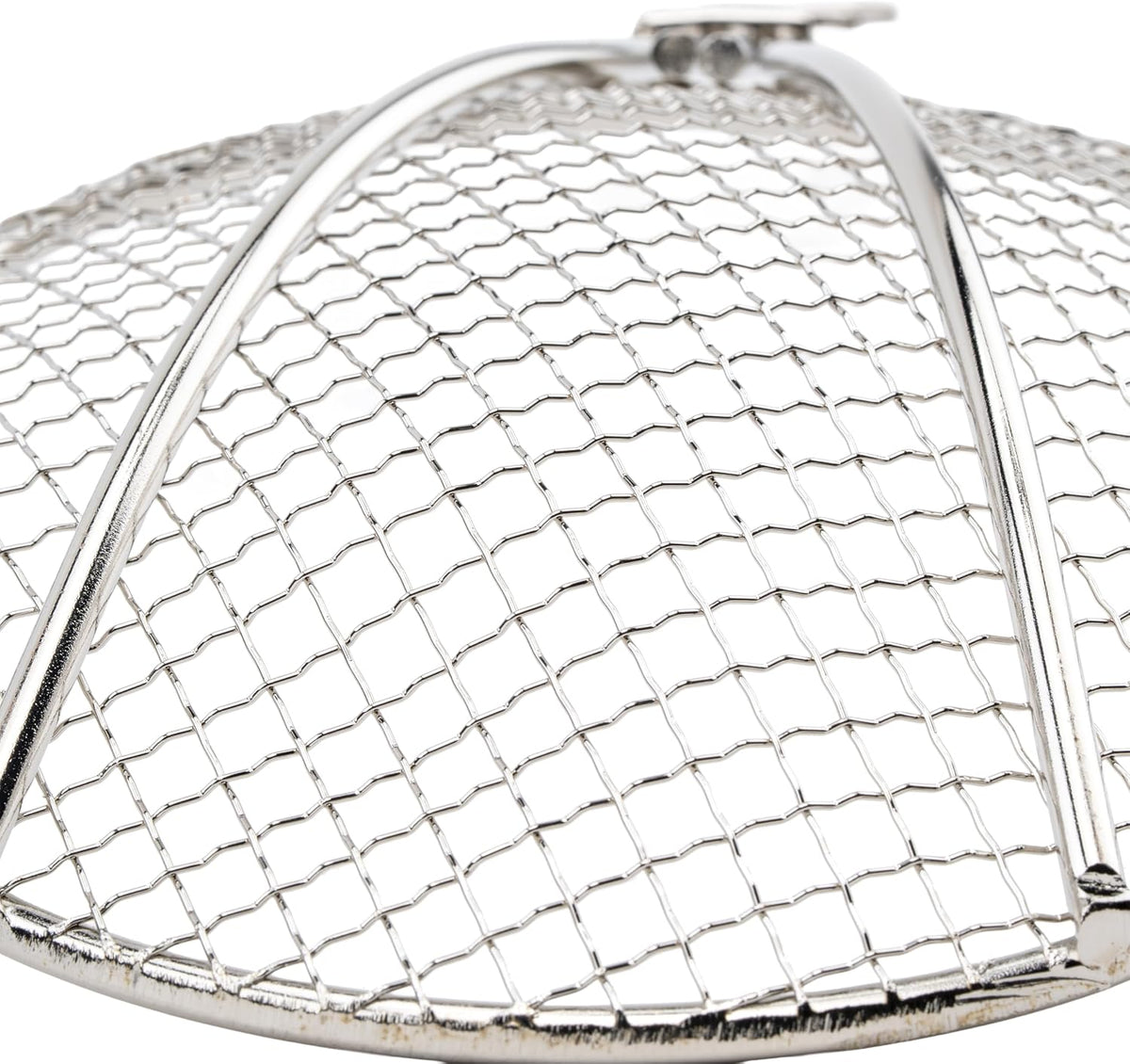 Winco Round Wire Skimmer, 12-Inch,Nickel,Medium