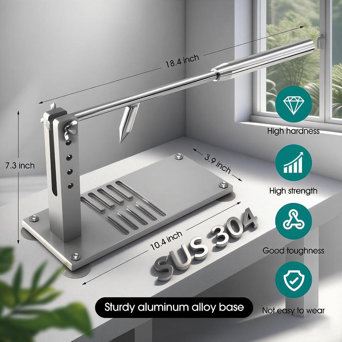 BIUWING Oyster Shucker Machine, Clam Opener Tool Set (Upgraded)