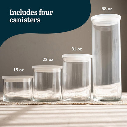 Libbey Baker's Basics 3-Piece Glass Mixing Bowls Set - Clear Bowls for Baking, Prep, Serving & Storage - Microwave, Oven, Freezer and Dishwasher Safe