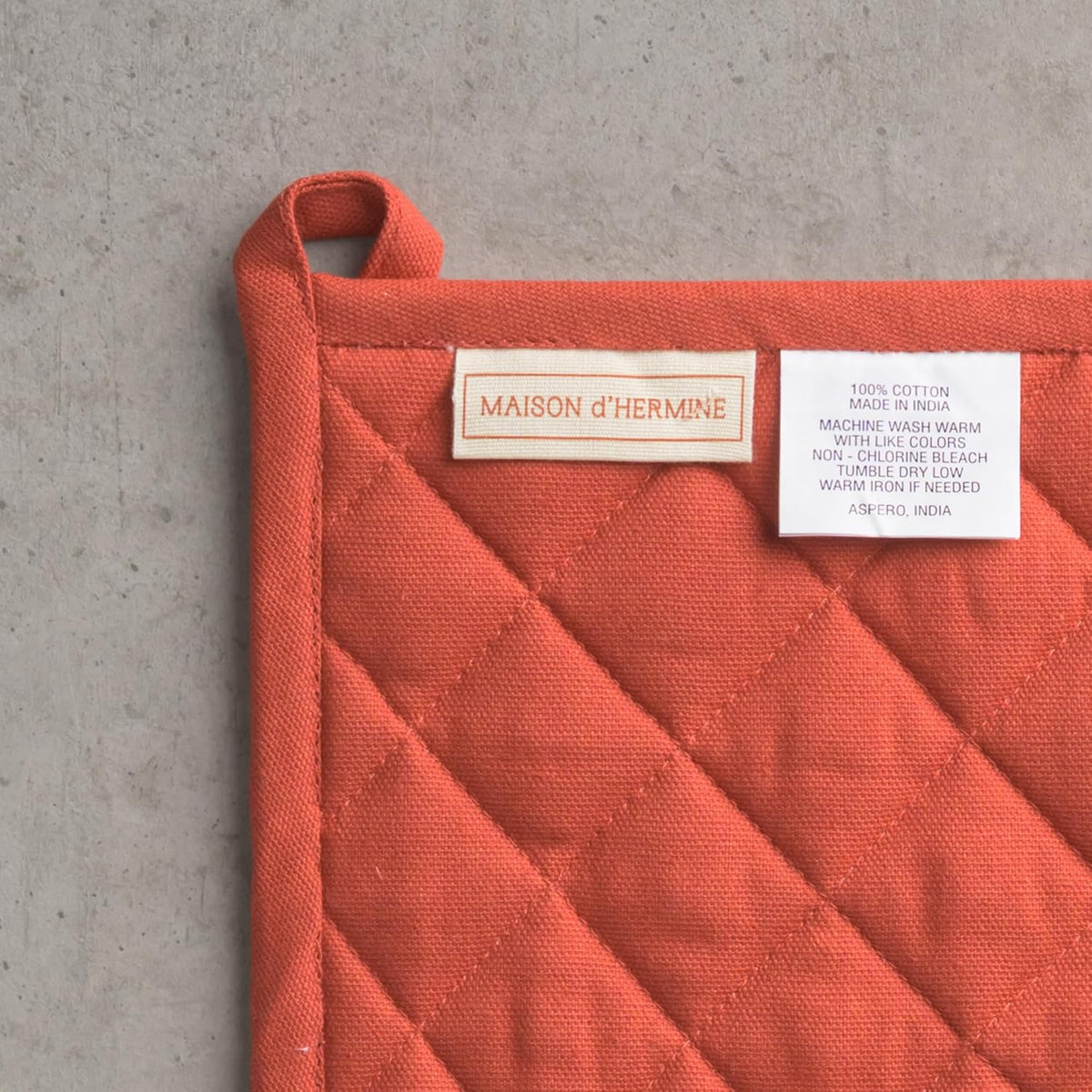 Maison d' Hermine Pot Holders 100% Cotton Potholders (8" x 8") - Colors A