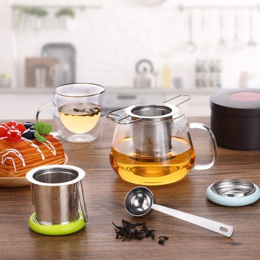 Patelai 2 Pcs Tea Infusers with Tea Scoop