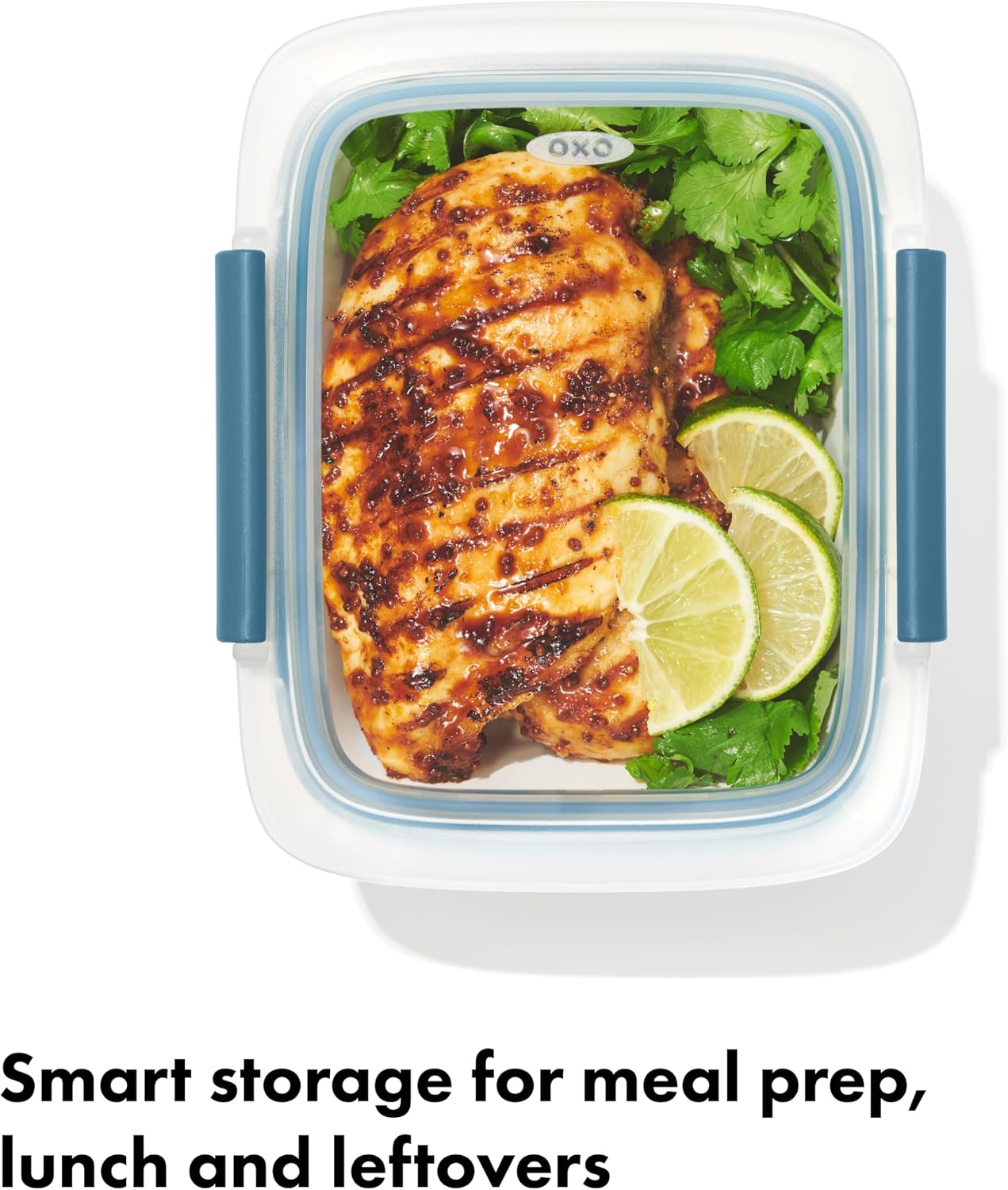 OXO Good Grips Prep & Go Snack & Dip Container, Snack Fuss-Free on the Move, Leakproof Reusable Small Meal Food Storage and Lid, Food Containers with Lids, Snack Organizer, 1.6 Cups/0.4 L