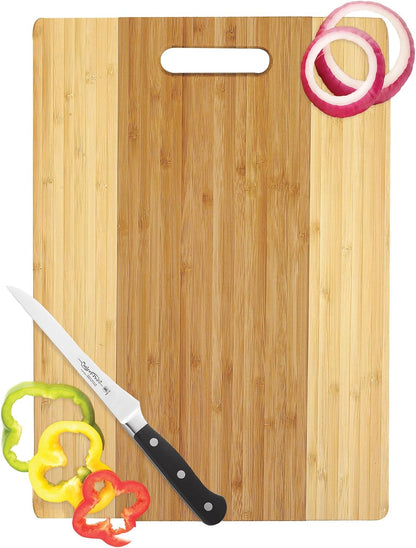 HIC Kitchen Flexible Cutting Board Mat Set, Color-Coded with Icons, Food-Grade Nonporous BPA-Free Plastic, Set of 4