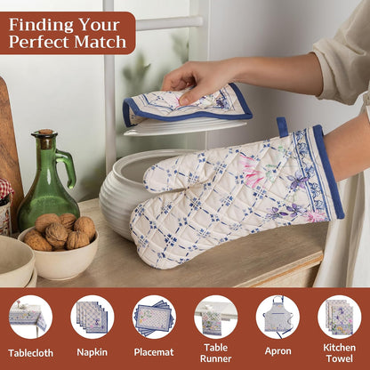 Maison d' Hermine Pot Holders 100% Cotton Potholders (8" x 8") - Colors A