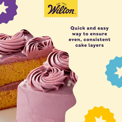 Wilton Adjustable Cake Leveler, Even Layers, 12 x 6.25 Inch