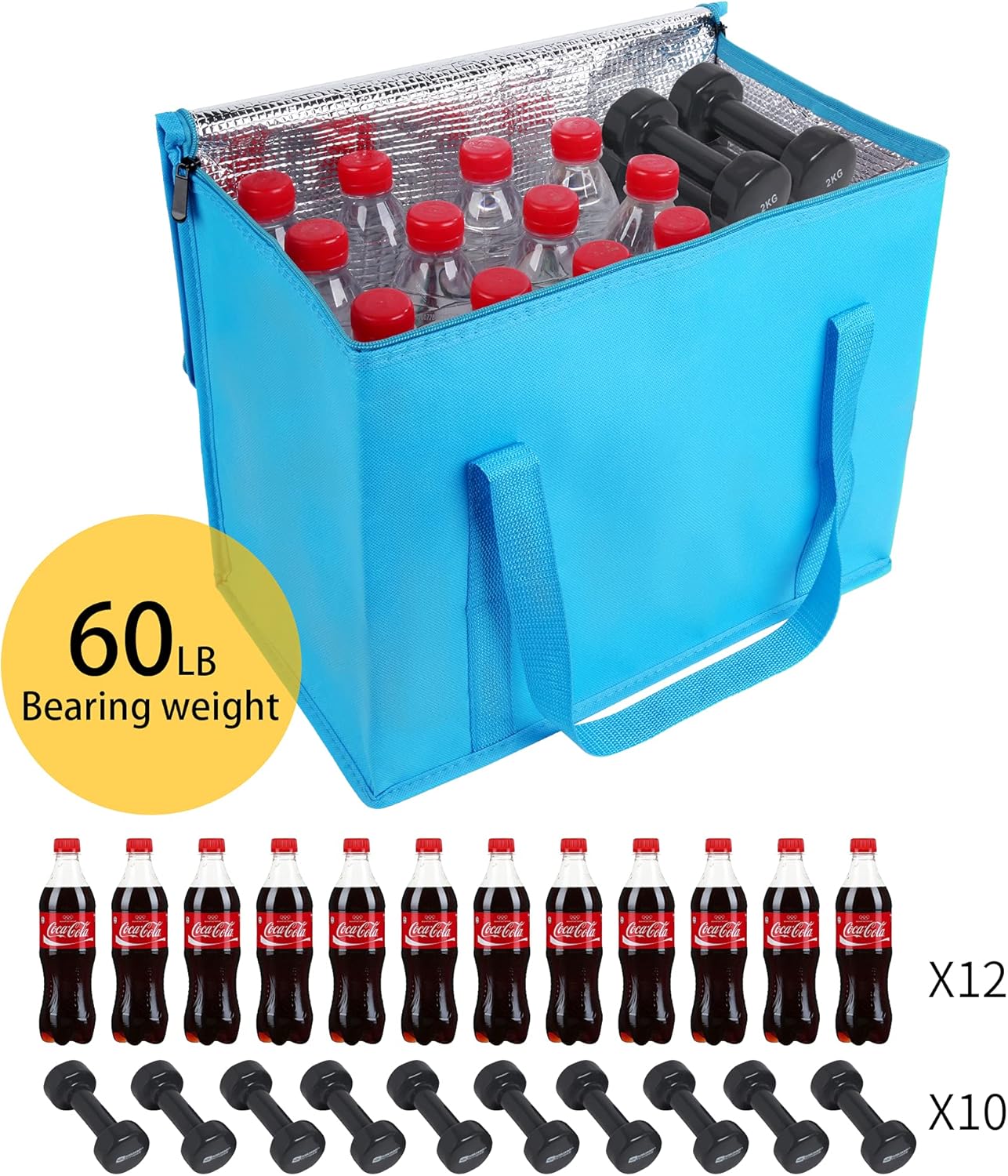 musbus Extra large XXXL Insulated Food Delivery Bag Cooler Bags Keep Food Warm Catering Therma Catering Bag for doordash 22x14x13 Cooler Bags Therma Shopper hot warming RED Pizza BLACK