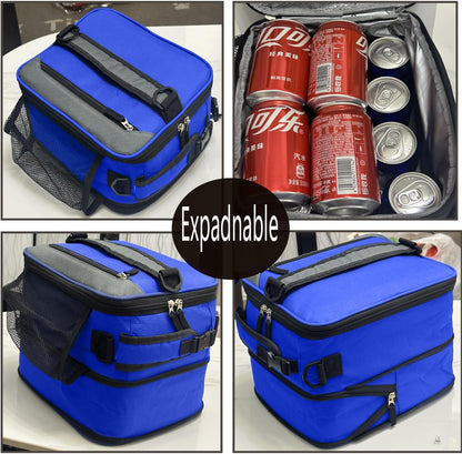 Lunch Box Insulated Lunch bag for Men Teen Kids Boys Adult Portable Stylish Small Lunchbox Special Design for Working Office school Picnic