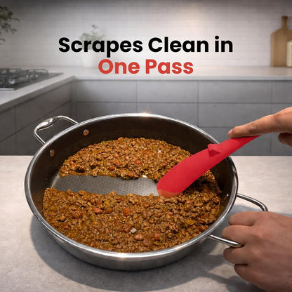 Salbree Seamless Silicone Spatula Spoon Multifunction Scoop Kitchen Spoon