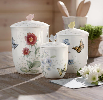 Lenox Butterfly Meadow Porcelain Trivet, 7 Inch