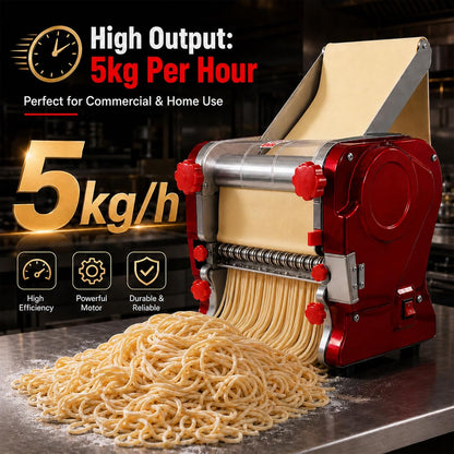 XINGYUEXUAN Pasta Maker Machine, Manual Noodle Maker, 2mm & 4mm Cutters