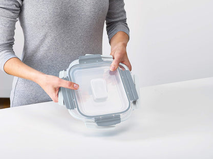 Joseph Joseph Nest Lock Plastic BPA Free Food Storage Container Set with Lockable Airtight Leakproof Lids, 10-Piece, Multi-Color