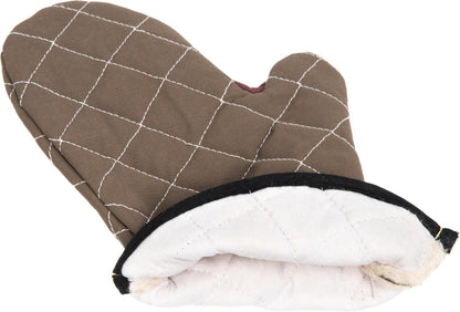 Oven Mitts, San Jamar BestGuard, Professional Grade, 15", Pair, Black