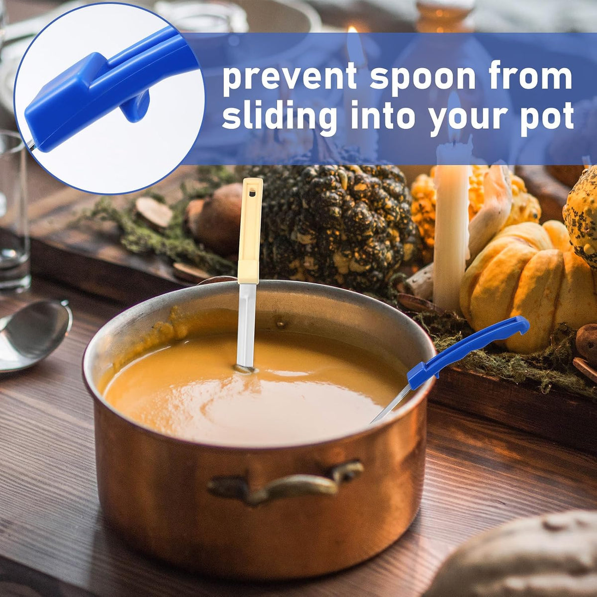 6 Pcs Portion Control Serving Spoon Set, Portion Scoops for Food